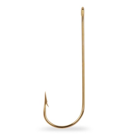 Mustad Aberdeen Hook Ringed-Bronze 10 Ct Sz 6 3261-BR-6-10